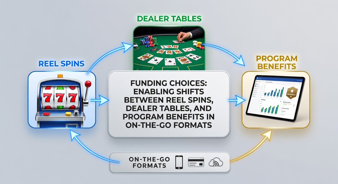 Mobile casino interface showing seamless transitions between slot reels and live dealer tables with various payment options displayed