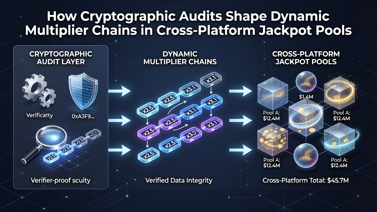 Dynamic multiplier chain verification across jackpot platforms