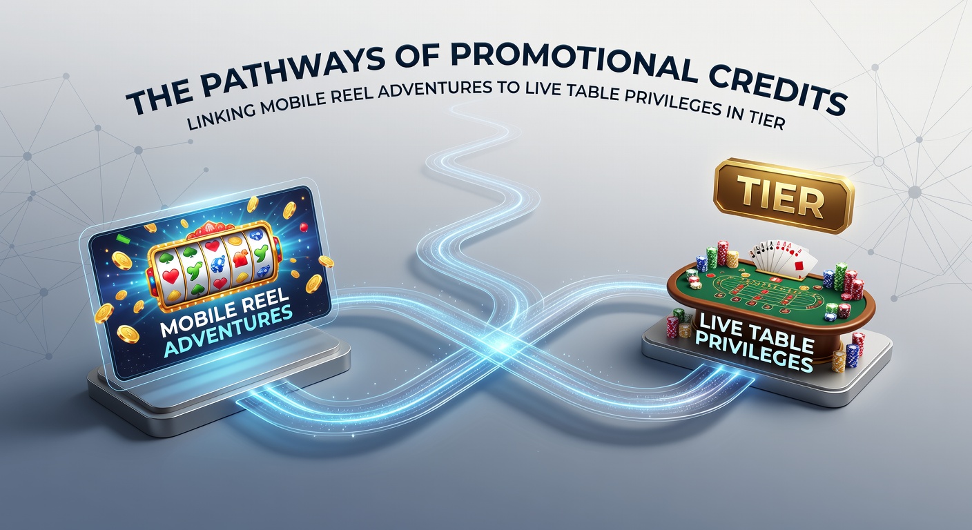 Live dealer casino table with VIP elements linked to tiered promotional credits from mobile play