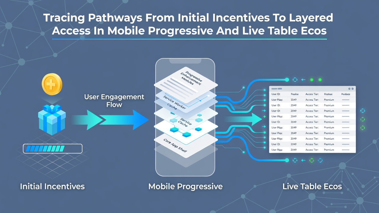 Layered loyalty dashboard displaying VIP progression from mobile slots to live dealer tables